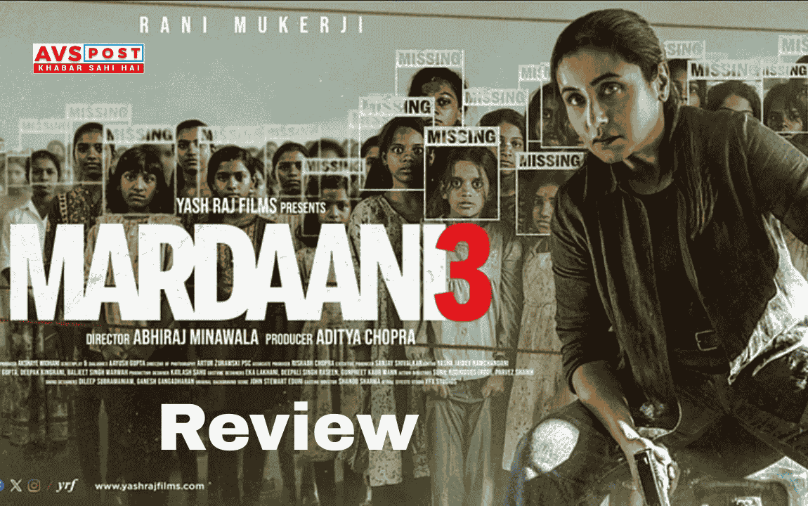 Mardaani 3 Review : Rani Mukerji Delivers a Powerful, Hard-Hitting Return to the Franchise