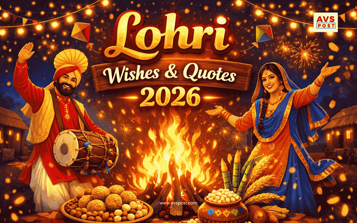 Lohri Wishes & Quotes 2026 : खुशियों और समृद्धि का त्योहार
