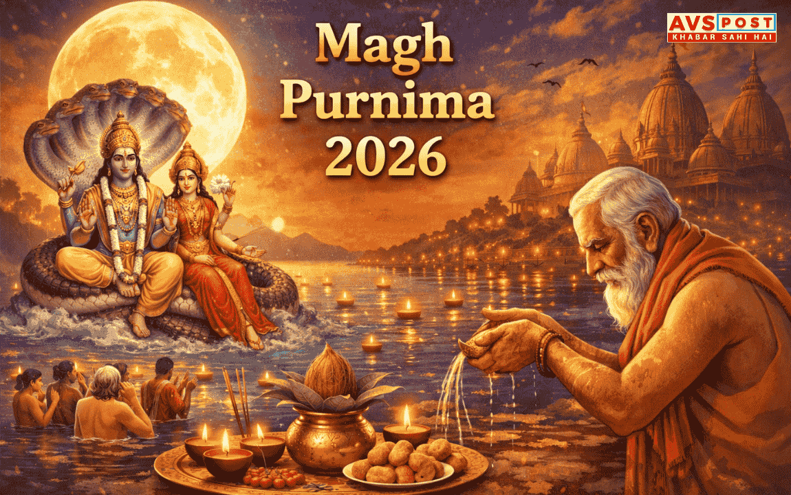 Magh Purnima 2026 : महत्व, तिथि, पूजा विधि और स्नान-दान का शुभ अवसर