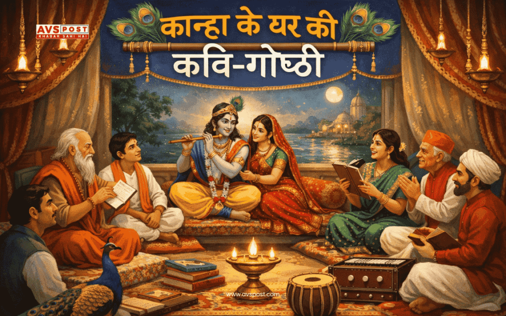 Kanha Ke Ghar Ki Kavi Goshti : भक्ति, प्रेम और साहित्य की दिव्य संध्या
