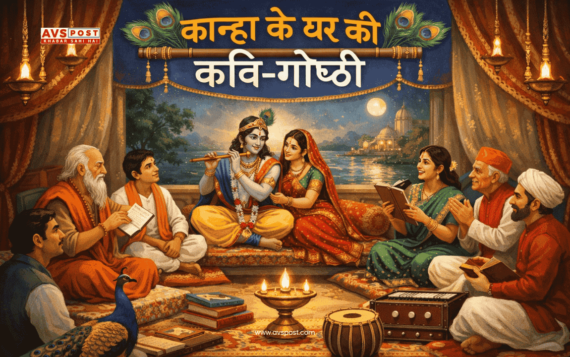 Kanha Ke Ghar Ki Kavi Goshti : भक्ति, प्रेम और साहित्य की दिव्य संध्या