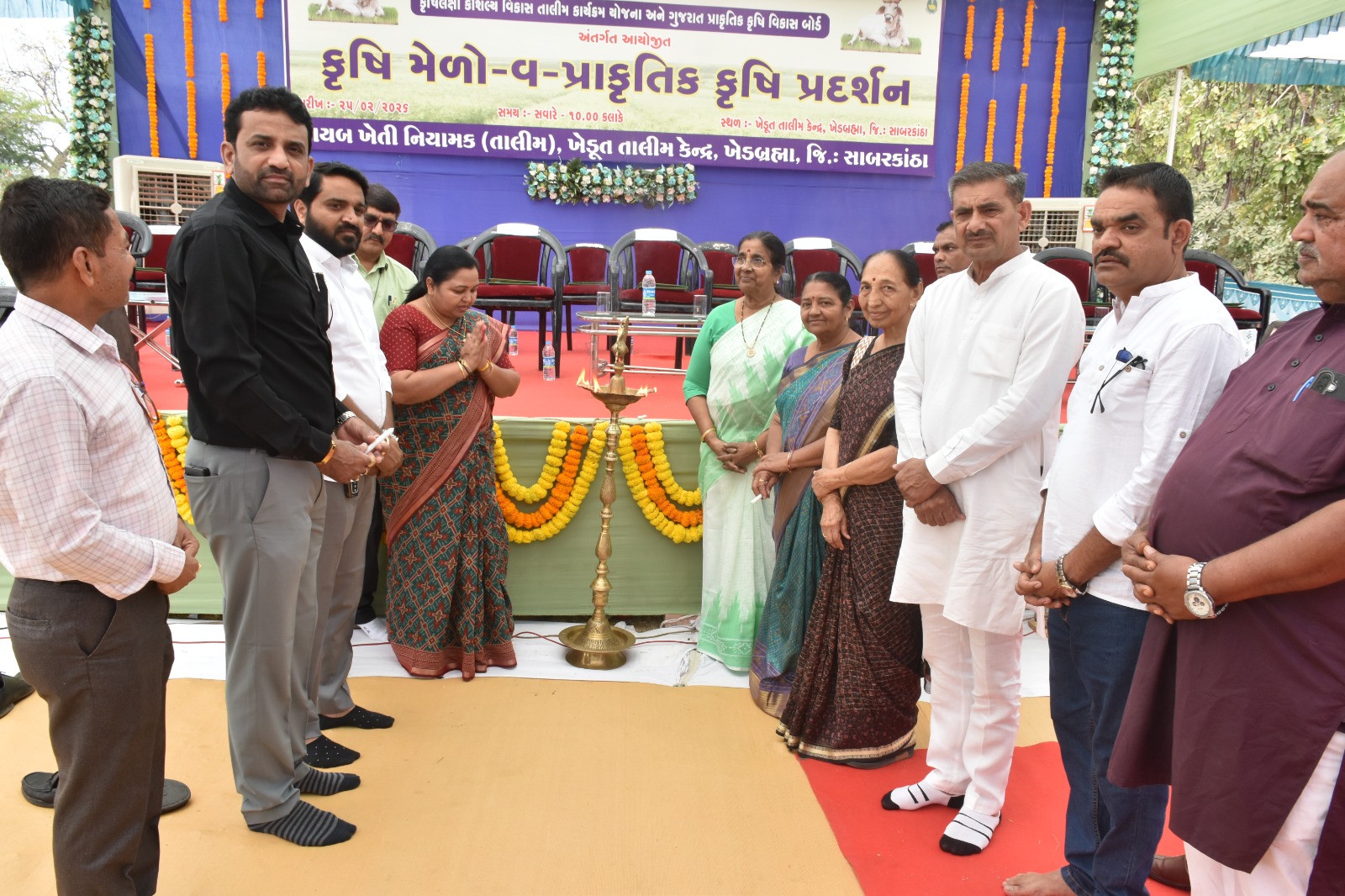 ખેડબ્રહ્મા ખાતે બે મહિલા સાંસદ ઉપસ્થિતિમાં ‘કૃષિ મેળો-વ-પ્રાકૃતિક કૃષિ પ્રદર્શન’ યોજાયું