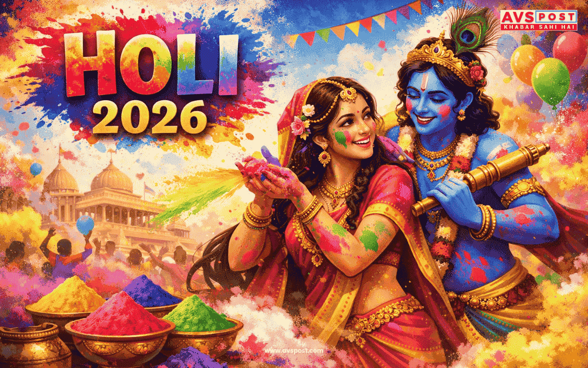 Holi 2026 : कब है? 3 मार्च या 4 मार्च? होलिका दहन और रंग वाली होली की सही तिथि, मुहूर्त और महत्व