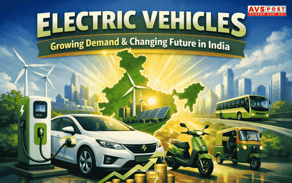 Electric vehicles : भारत में बढ़ती मांग और बदलता भविष्य
