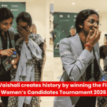 R. Vaishali Creates History : Wins the 2026 FIDE Women’s Candidates Tournament