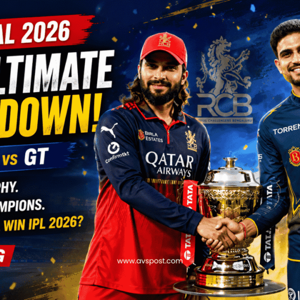 IPL Final 2026 : RCB vs GT