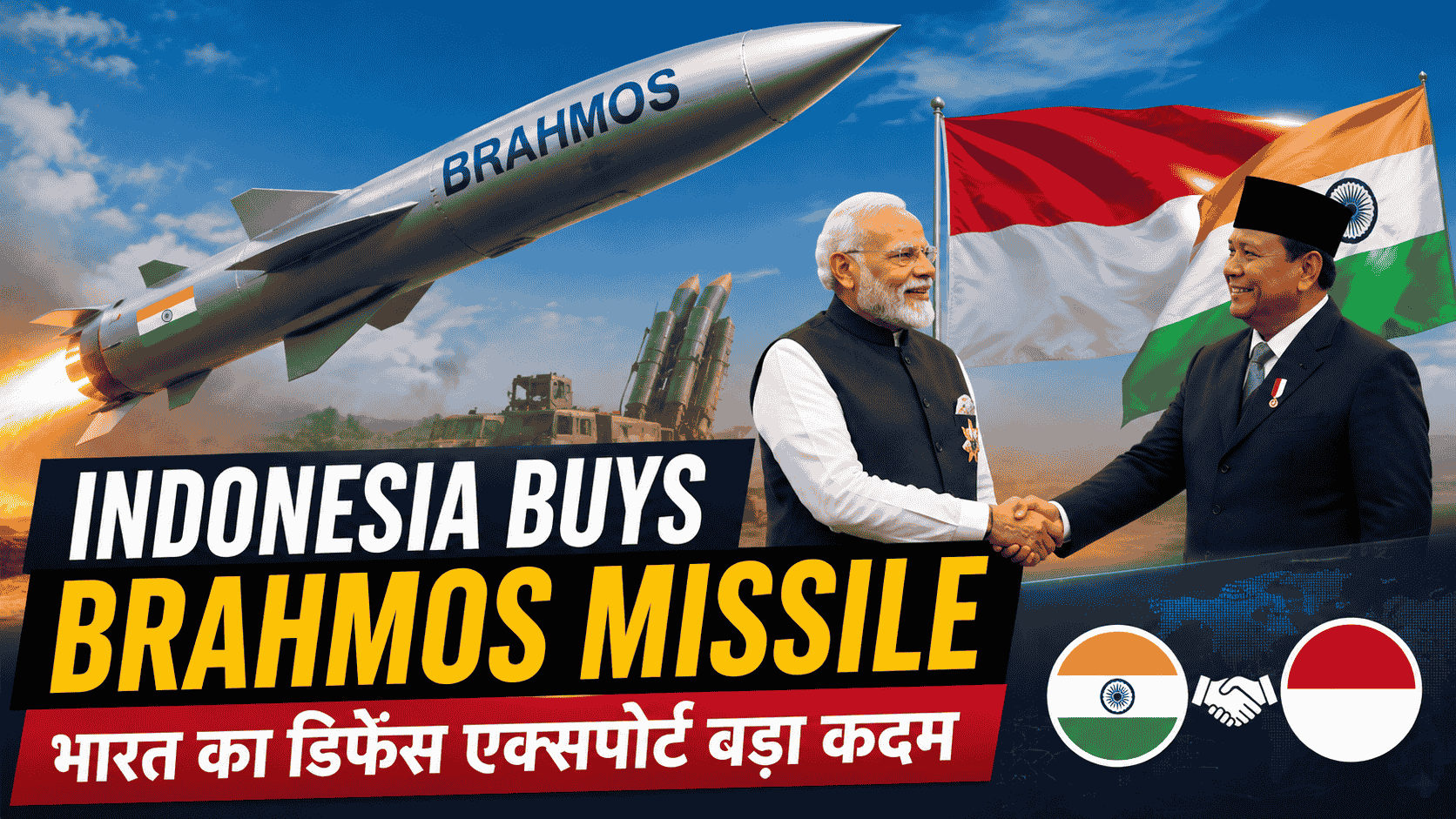 Indonesia buys BrahMos missile : भारत का डिफेंस एक्सपोर्ट बड़ा कदम