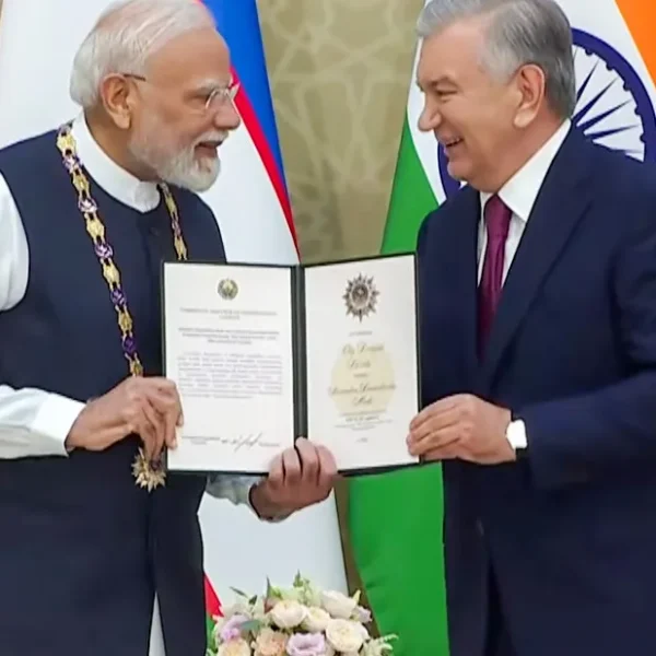 PM Modi Awarded Uzbekistan’s Highest Honour