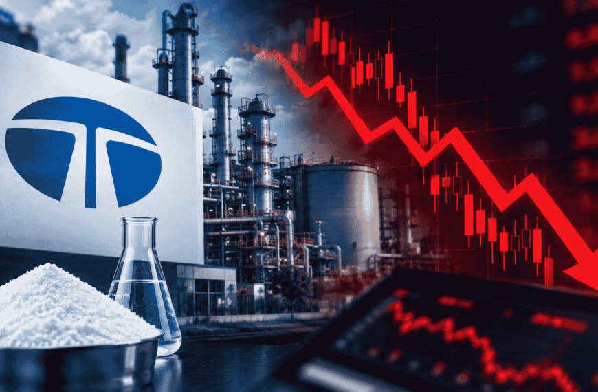 Tata Chemicals Share Fall : Why the Stock Plunged Over 11% Amid Tata Sons Boardroom Dispute