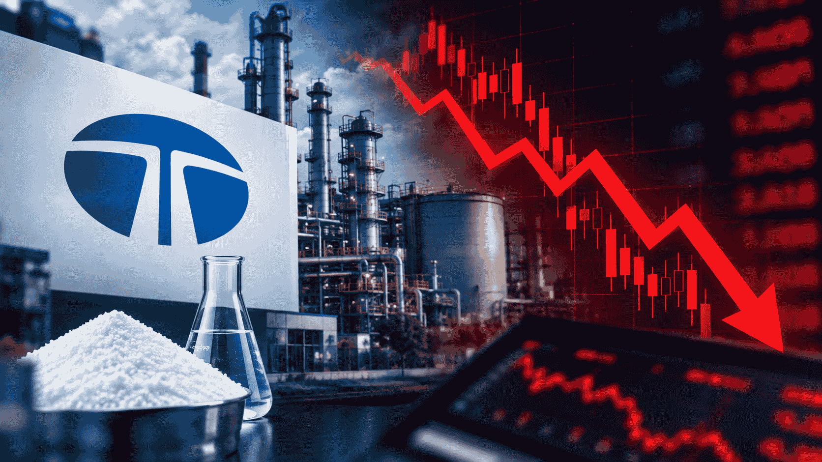Tata Chemicals Share Fall : Why the Stock Plunged Over 11% Amid Tata Sons Boardroom Dispute