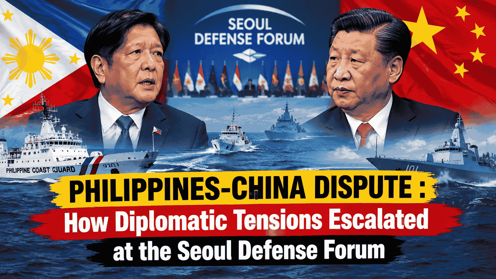 Philippines-China Dispute : How Diplomatic Tensions Escalated at the Seoul Defense Forum