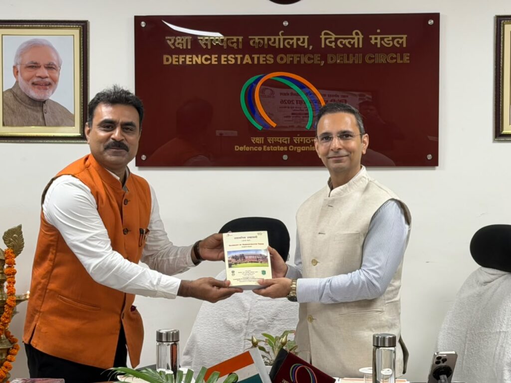 Inauguration of Hindi Pakhwada 2026 at Defence Estate Office, Delhi Circle
