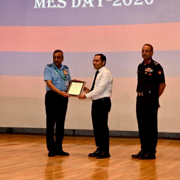 Mohit Dubey, IDSE, Conferred the Prestigious Sudesh Dhiman Trophy on the 104th Raising Day of Military Engineer Services