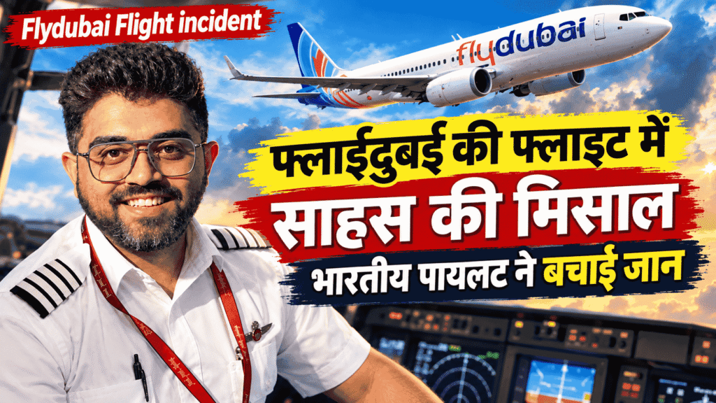 Flydubai Flight incident : फ्लाईदुबई की फ्लाइट में साहस की मिसाल, भारतीय पायलट, प्लंबर और डेंटिस्ट ने बचाई जान